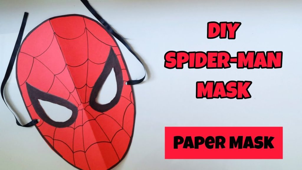 Easy Steps on How to Make a Spider Man Mask Yourself