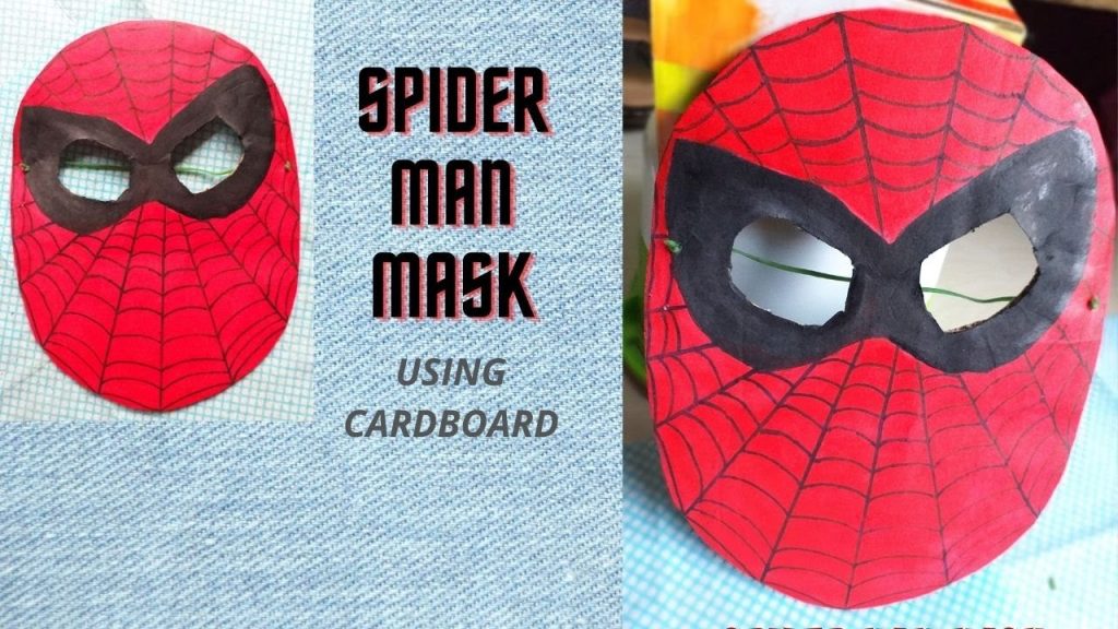 Easy Steps on How to Make a Spider Man Mask Yourself